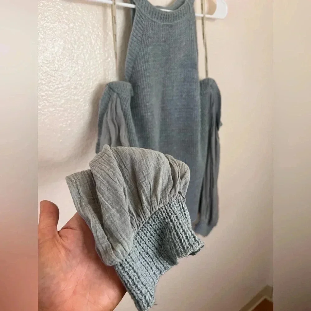 Gimmicks Cold Shoulder Sweater - Picture 6 of 11